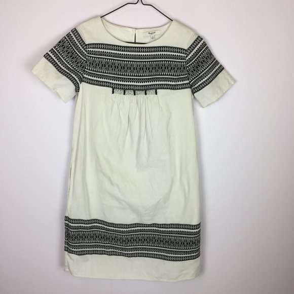 Madewell Dresses New Madewell Cabana Jacquard Shift Dress Poshmark